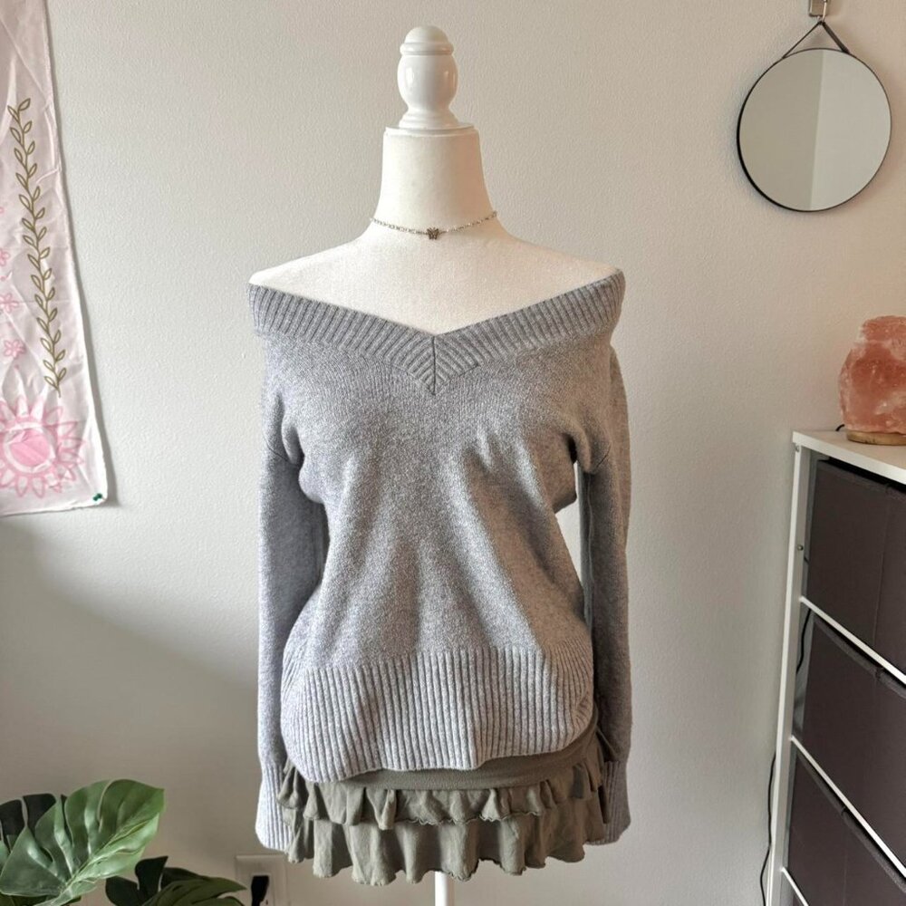 No Boundaries Women's Grey Jumper